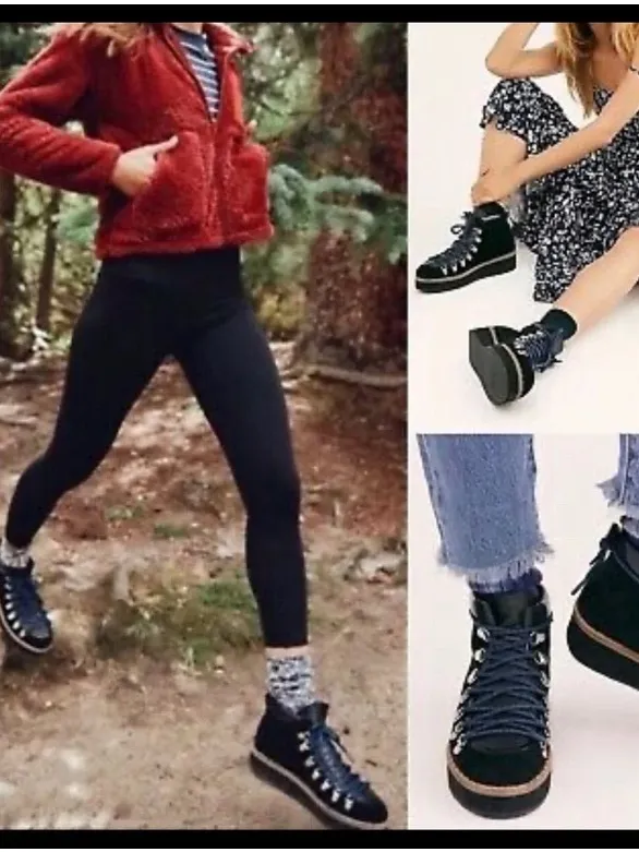 Free People Durango Hiking Boots size 37 (6.5) - Image 3