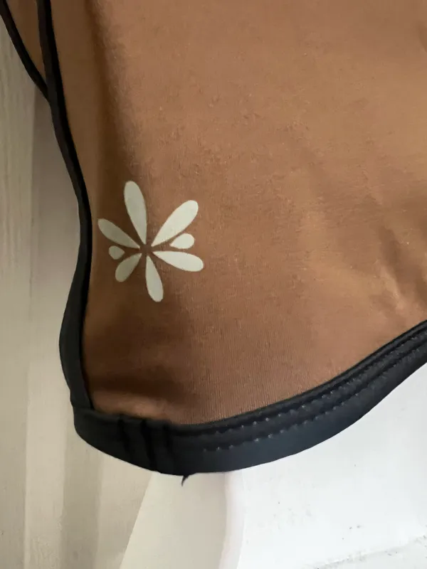 Move With You Mocha Padded Sports Bra Tank Top - Image 8