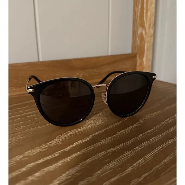 Bally Black Cat Eye Sunglasses Resort Beach Luxury Made in France‎ - Image 2