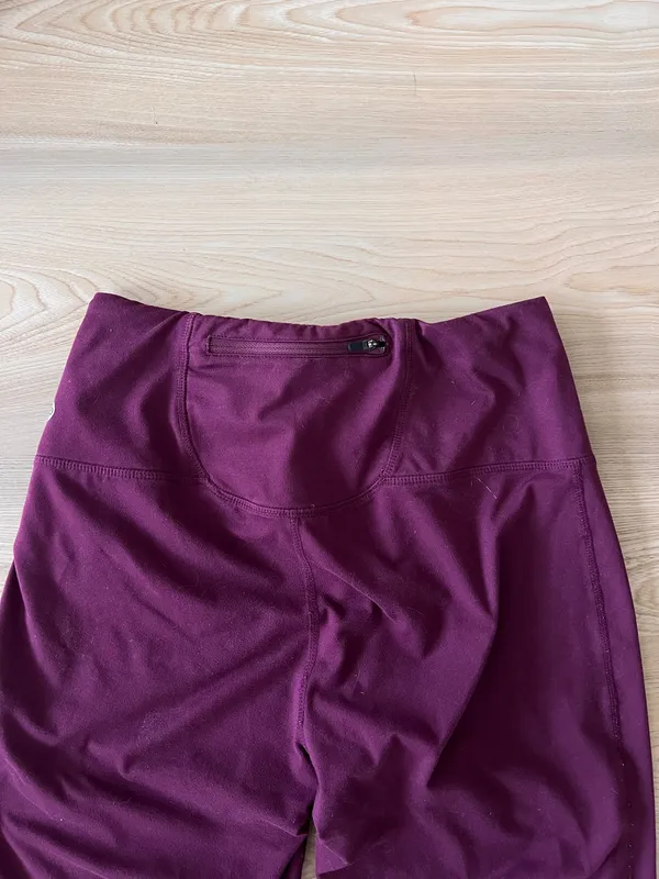 Z By Zella Cozy Perform Flare High Waist Pants Purple Nectar - Image 9