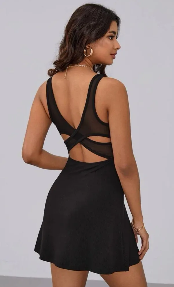 SheIn Black Dress - Image 2
