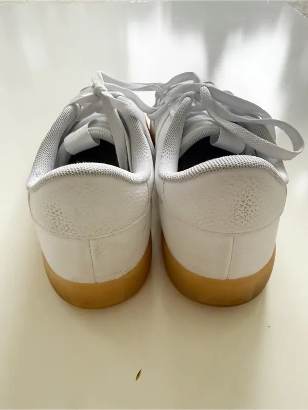 Adidas VL Court 3.0 White Gum Sneakers size 9.5 - Image 5