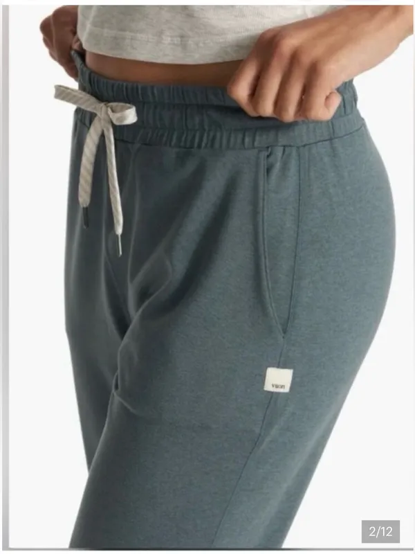 Vuori Performance Jogger Women Dreamknit Sweatpants Lake Color M/L - Image 2