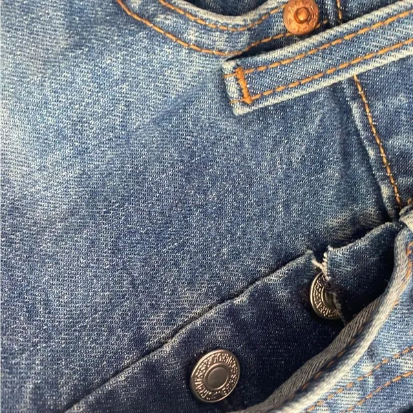 Levi’s Wedgie Skinny Jeans Button Fly‎ Distressed - Image 6