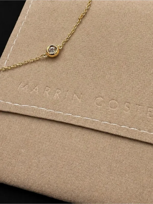 Revolve x MARRIN COSTELLO Soleil Bracelet White Topaz, Sterling Silver/ 14k Gold - Image 11