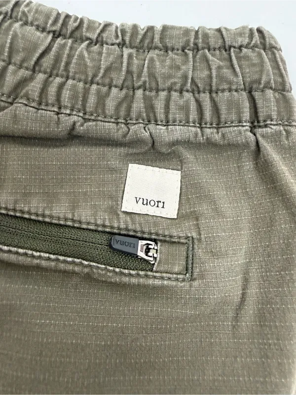 Vuori Ripstop Pant Oregano Olive Green - Image 13