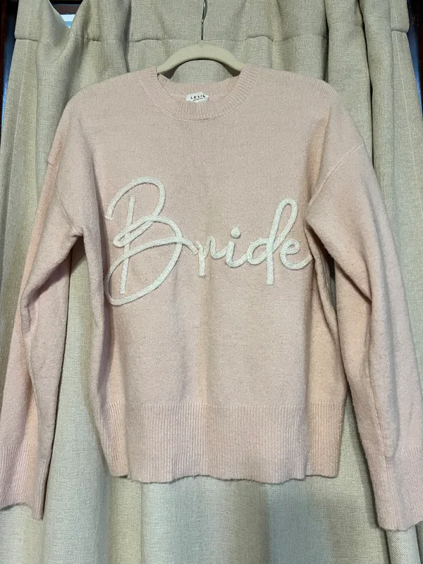 Pink Lily Bride Sweater - Image 2