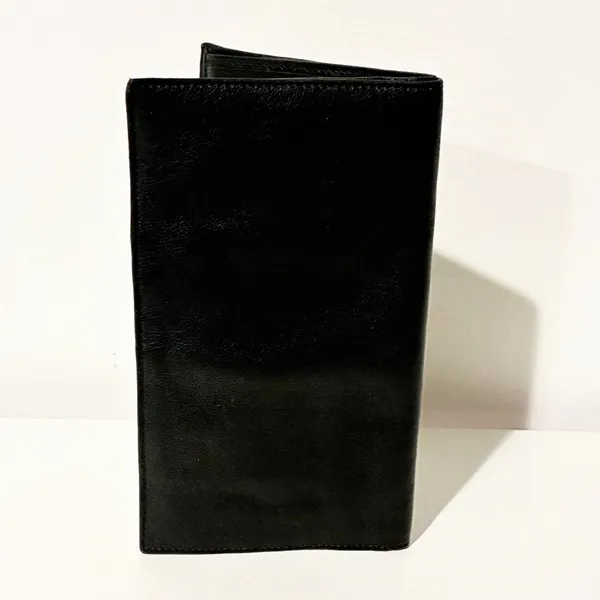 Christian Dior Black‎ Soft Leather Made in Italy Multi Card Slot Card Holder - Image 6