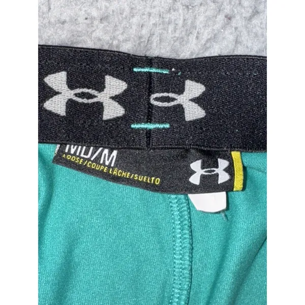 Under Armour Running Shorts‎ Women Medium Elastic Waist Outdoor Athletic 2'' - Image 9
