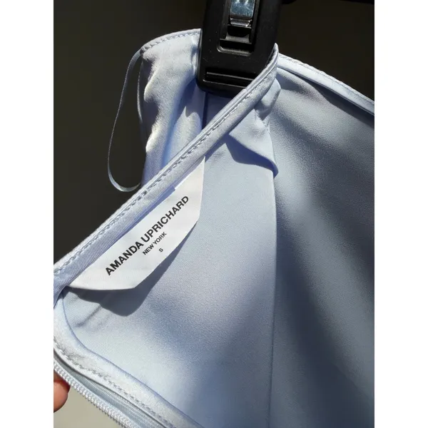 Amanda Uprichard Linda Pants in Arctic Blue Size Small - Image 7