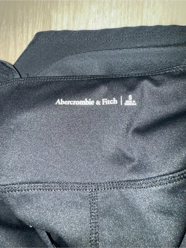 Abercrombie & Fitch Black Active Leggings - Image 3