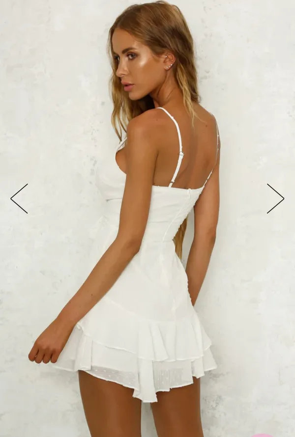 Hello Molly Ice Cold Dress White - Image 2