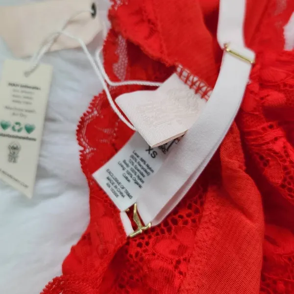 We are HAH -415 Hot As‎ Hell Cheap and Cheerful Bodysuit Red Blood Orange XS - Image 7