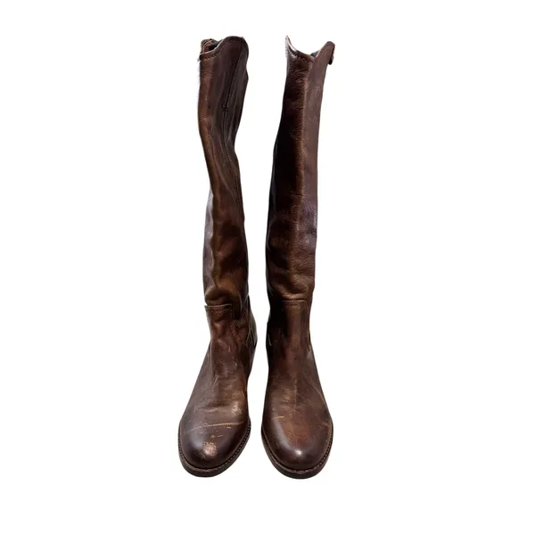 Frye Jolene Pull-On Knee High‎ Boot brown size 6 NEW $378 - Image 3