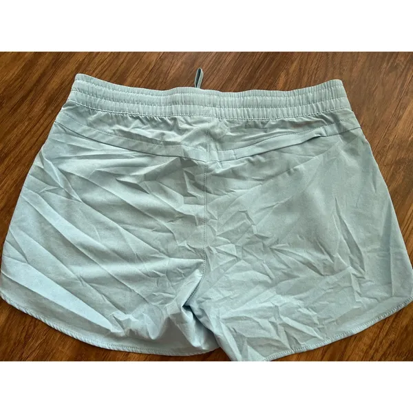 Eddie Bauer Light Blue Athletic Shorts Women's Running Workout 87% Polyester - Image 2
