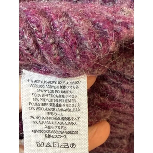 Free People Wool Blend Karina Ballerina Wrap Sweater - Image 8