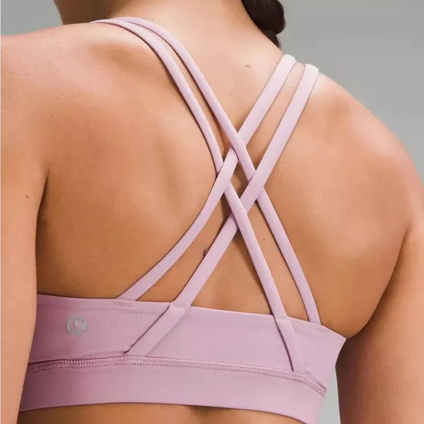 Lululemon Energy Bra in Pink Size 8 - Image 5