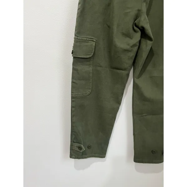 Wilfred‎ Free Aritzia Modern Cargo Pants Olive Green Utility Size 6 - Image 5