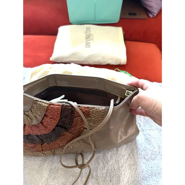 Vintage Glove Soft Leather Crossbody Bag - Image 5