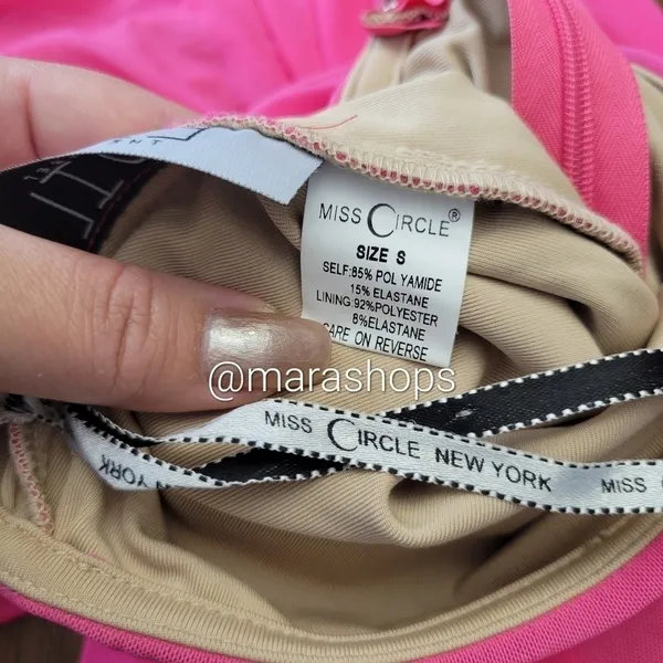 Miss Circle Pink Ruch Maxi Skirt - Image 8