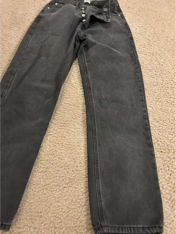 Princess Polly size 2 jeans dark wash bc19 - Image 2