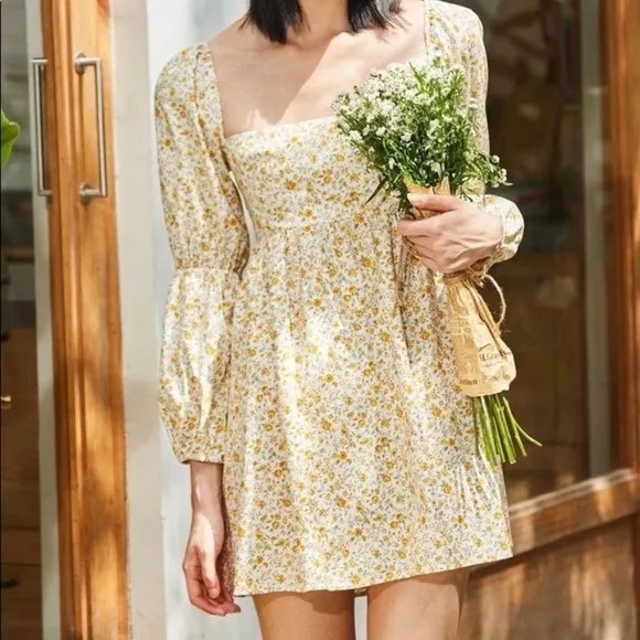 Reformation Michaela Dress Lima Size 2 XS - Image 2