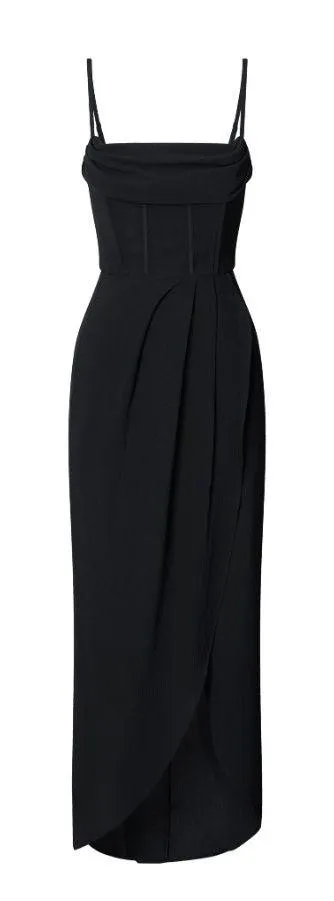 Showpo Black Corset Andrina Dress - Image 3