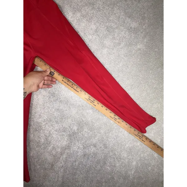 Girlfriend Collective High Rise Compressive Leggings M Active Red - Image 7