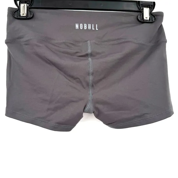 NOBULL Size Small Booty Shorts Darker Gray Crossfit‎ Athletic Active Exercise - Image 2