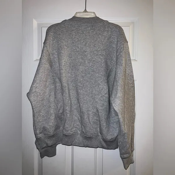 Gymshark Rest Day Cotton Contour Pullover in Gray Size Medium New with tag - Image 5