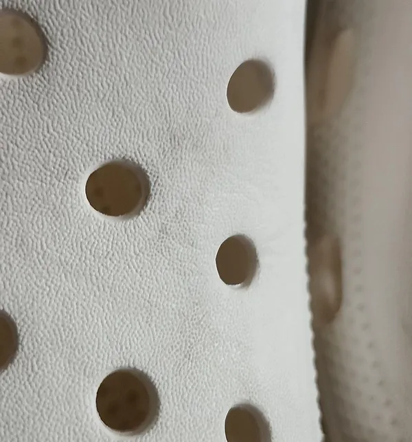 White Crocs Size 11 - Image 4