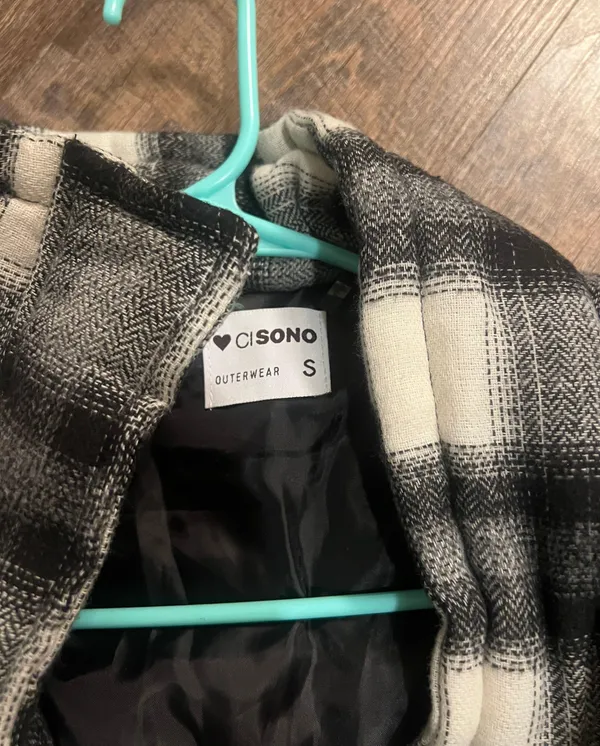 Plaid Puffer Jacket - Image 2