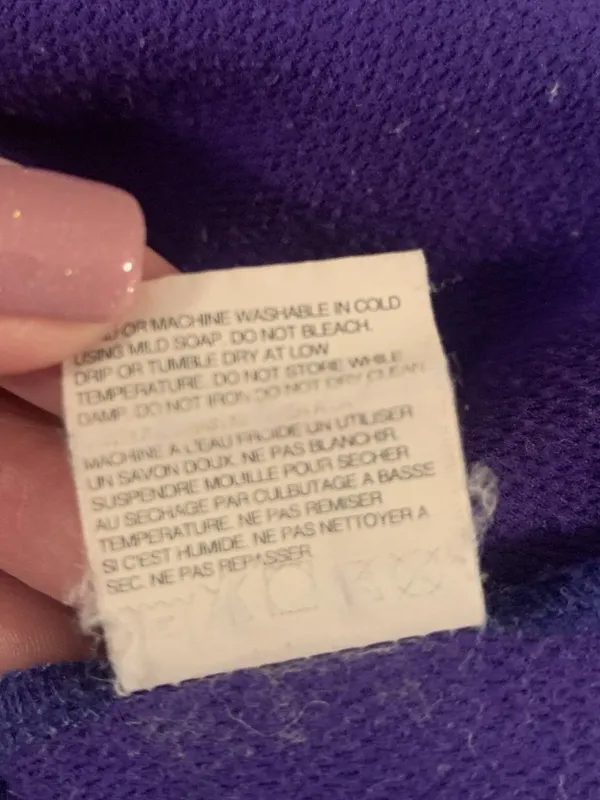 Vintage Pearl Izumi Technical Wear Cycling Pullover Large Purple Made USA - Image 7