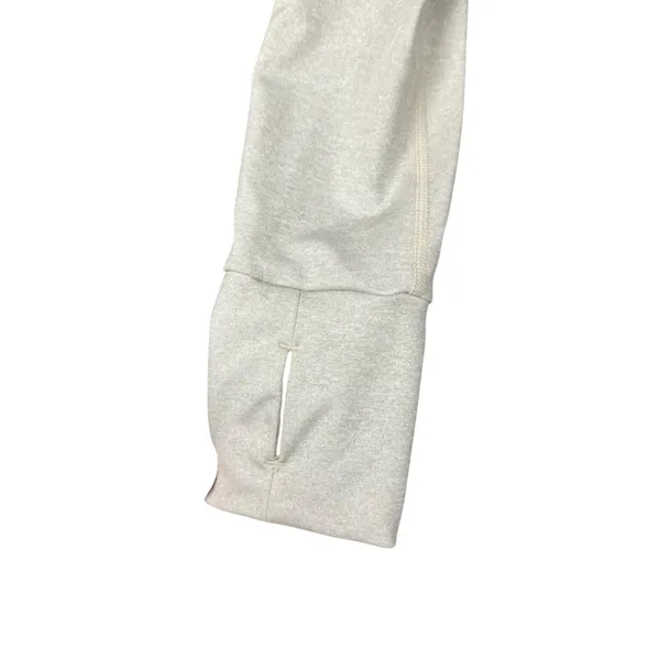 Buffbunny Athleisure Cropped‎ Hoodie Stretch Activewear Gray Gym Ready M - Image 5