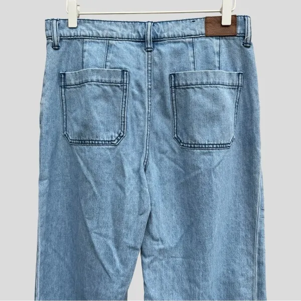 Johnny Was Noah Pleated High Rise Embroidered Trouser Jean - Image 11