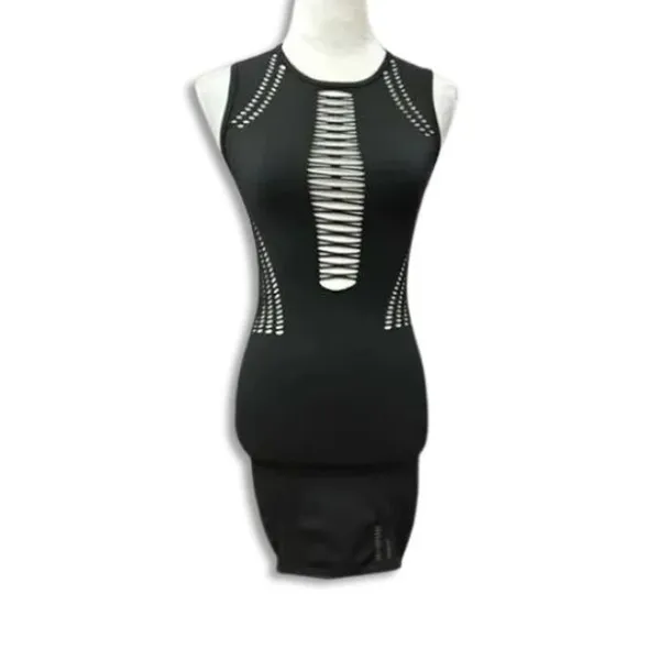 Iets Frans Cutout Bodycon Dress M NWOT Sleeveless Fitted Party Sexy Club Wear - Image 2