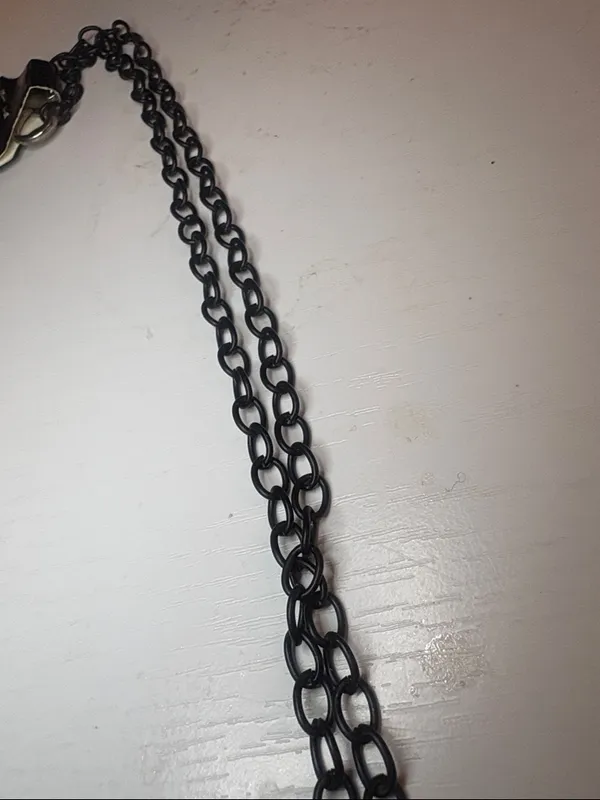 Amanda Sanchez black cabin Silver Tone Wing Pendant Necklace - Image 6
