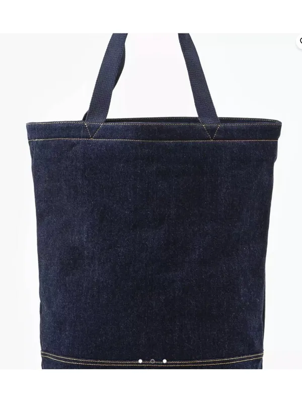 New Levi's Back Pocket Totebag Navy Blue - Image 2