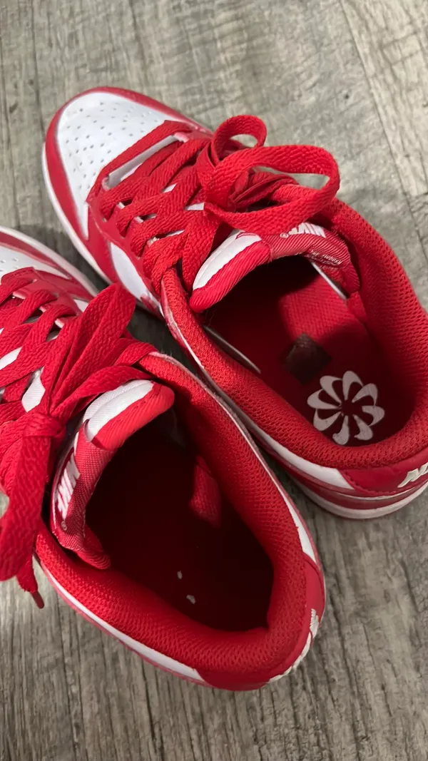 Red Nike Dunk Low - Image 3