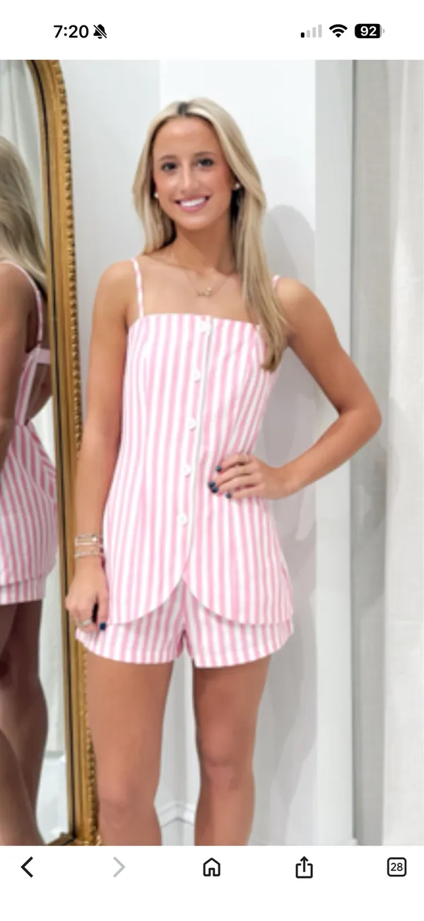 I Just Have To Have It Romper Pink Size M - Image 4
