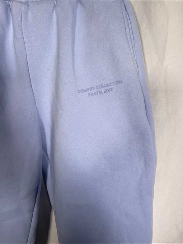COMFRT PASTEL COLLECTION BLUE SWEATPANTS SMALL - Image 3