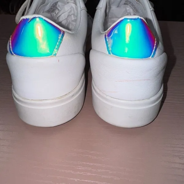 Adidas Sleek Sneakers Leather Cloud White/ Crystal White - Image 3