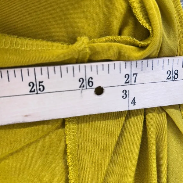LOGO By Lori Goldstein Longline Cardigan Mustard Yellow 1X‎ - Image 8