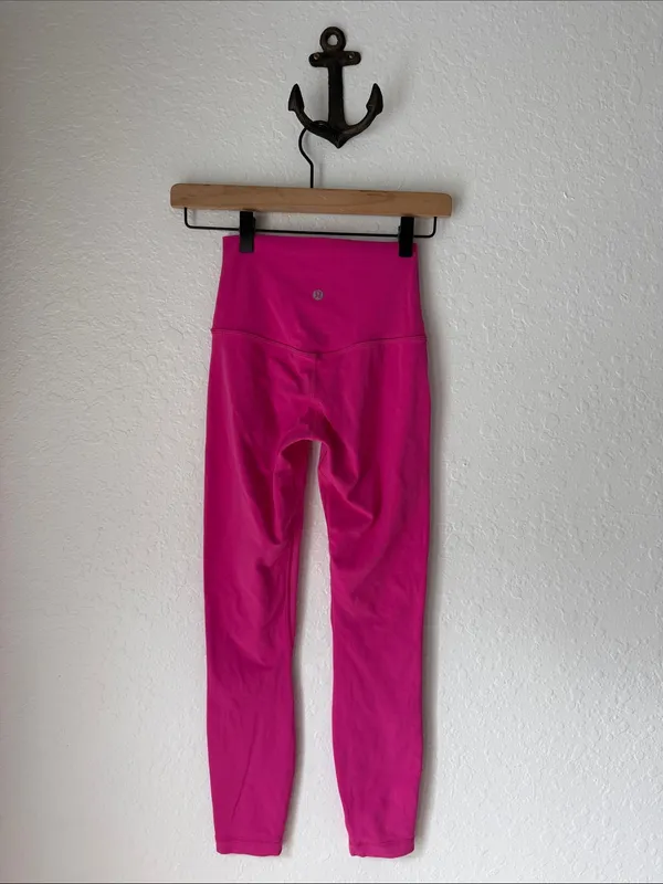 🍋 LULULEMON Align High-Rise Pant 25" in Sonic Pink W5CTCS Size 2 - Image 2