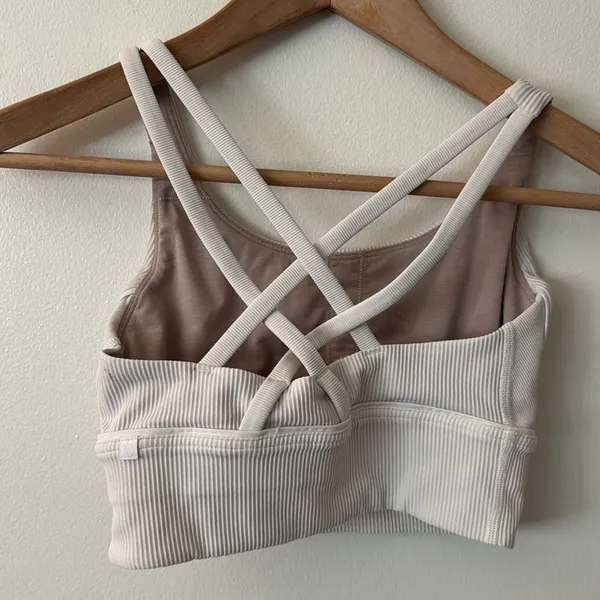 Lululemon 4 Energy Bra *Long Line Texture in White - Image 7