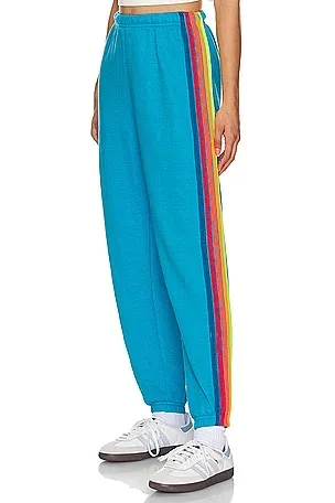 Aviator Nation Sweatpants 5 Stripe - Image 4