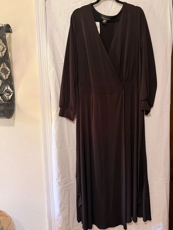 Ashley Stewart Wrap Dress Plus Size 18/20 - Image 2