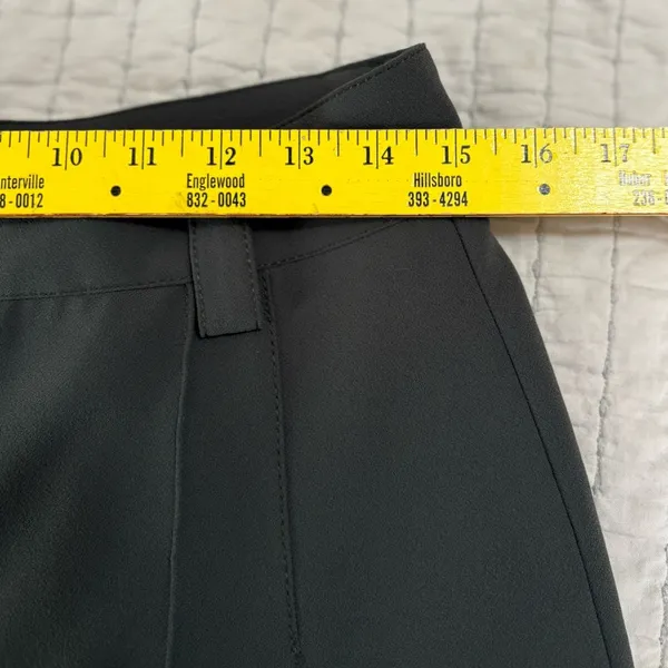 Zara Dark‎ Green Trousers Size Medium EUC - Image 3