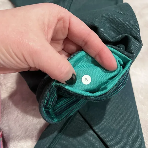 Lululemon Class Stretch Butter Soft Leggings in Green (Size 8, 27” inseam) - Image 8