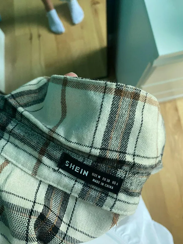 Light Weight Flannel Tan Size M - Image 2